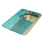 Tapis De Bain Le dauphin est mon esprit animal (Angle)