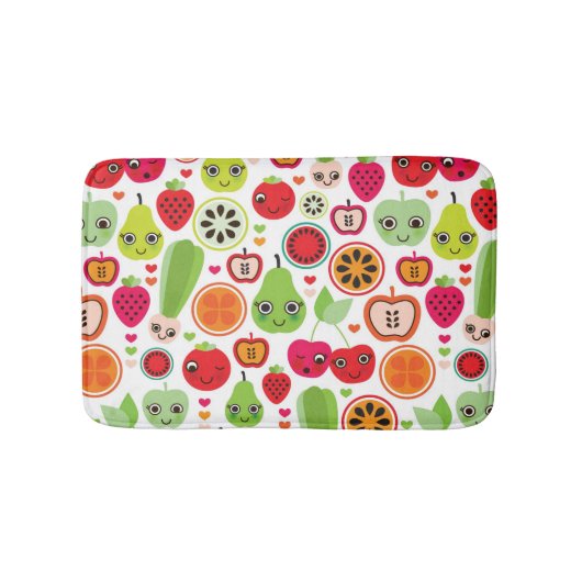 Tapis De Bain le fruit badine la pomme d'illustration (Devant)