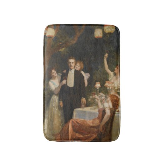 Tapis De Bain Le Jardin d'Armide (par John Collier) (Devant (Vertical))