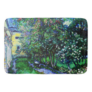 Tapis De Bain Le Jardin de l'Asile à Saint-Rémy, Van Gogh