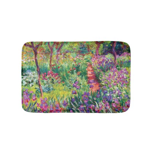 Tapis De Bain Le jardin d'Iris par Claude Monet (Devant)