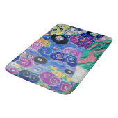 Tapis De Bain Le jardin par Gustav Klimt (Angle)