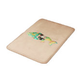 Tapis De Bain Le jour de la fille morte de sirène (Angle)