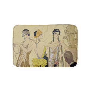 Tapis De Bain Le jugement de Paris, 1920-30 (copie de pochoir)