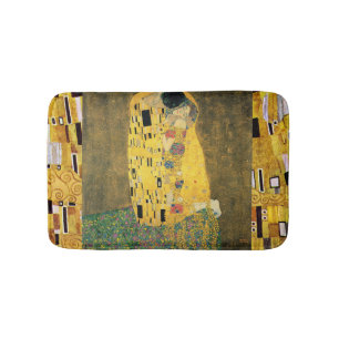 Tapis De Bain Le Kiss (Der Kuss) de Gustav Klimt, Art Vintage