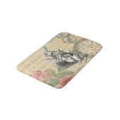 Tapis De Bain Le lapin blanc Alice au pays des merveilles (Angle)