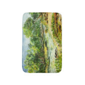 Tapis De Bain Le long aquarelle de la Floride de rivière (Devant (Vertical))