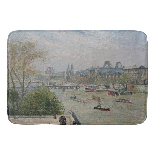 Tapis De Bain Le Louvre, Camille de printemps Pissarro (Devant)
