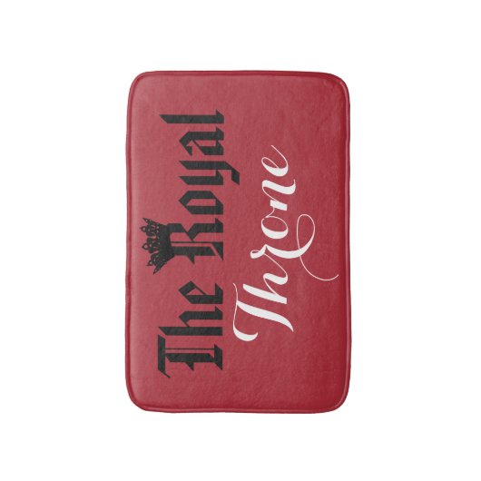Tapis De Bain Le Mat de bain "Le Trône Royal" (Devant (Vertical))