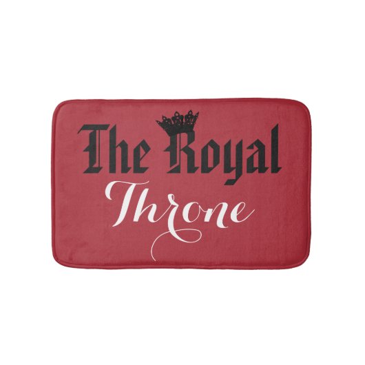 Tapis De Bain Le Mat de bain "Le Trône Royal" (Devant)