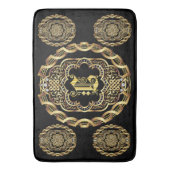 Tapis De Bain Le monogramme L changement de personnaliser de (devant Vertical)