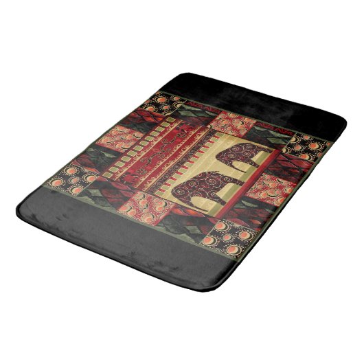 Tapis De Bain Le patchwork africain (Angle)