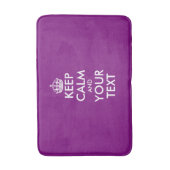 Tapis De Bain Le pourpre fait sur commande gardent le tapis de (Devant (Vertical))
