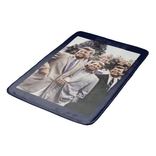 Tapis De Bain Le président américain John Kennedy & Robert & Ted (Angle)