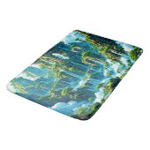 Tapis De Bain Le rêve de l'arbre de cascade (Angle)