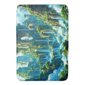 Tapis De Bain Le rêve de l'arbre de cascade (devant Vertical)
