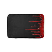 Tapis De Bain Le sang de Falln s'égoutte le noir (Devant)