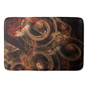 Tapis De Bain Le son de la musique Art Abstrait