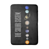 Tapis De Bain Le système solaire (Devant (Vertical))