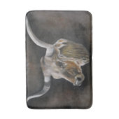 Tapis De Bain Le Texas Longhorn (Devant (Vertical))