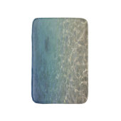 Tapis De Bain L'eau bleue d'océan de plage d'été (Devant (Vertical))