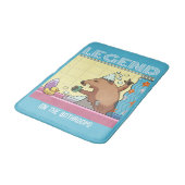 Tapis De Bain Légende (Dans La Salle De Bain) Chanter La Marmott (Angle)