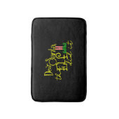 Tapis De Bain L'Elfe De Noël L'A Fait (Devant (Vertical))