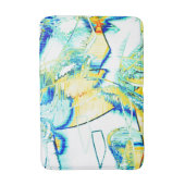 Tapis De Bain L'encre courait dans plus d'une direction ? Jaune, (Devant (Vertical))