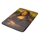 Tapis De Bain Leonardo Da Vinci Mona Lisa Peinture d'Art (Angle)