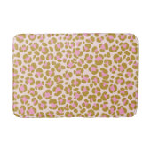 Tapis De Bain Léopard Beige Brun Rose (Devant)