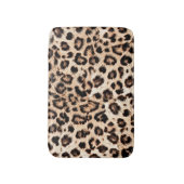 Tapis De Bain Leopard Design Motif : Wild Elegance. (Devant (Vertical))