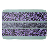 Tapis De Bain Leopard Glitter Stripes Glam 3 (Devant)