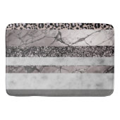 Tapis De Bain Leopard Marble Glitter Stripes Glam 1 (Devant)