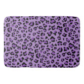 Tapis De Bain Leopard Print, Léopard Spots, Purple Leopard (Devant)