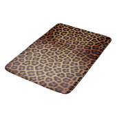 Tapis De Bain Leopard Print Pattern (Angle)