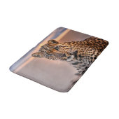 Tapis De Bain Léopard sur la plage (Angle)