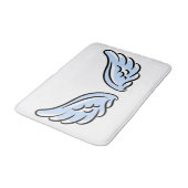 Tapis De Bain Les ailes du petit ange mignon (Angle)