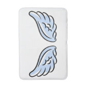 Tapis De Bain Les ailes du petit ange mignon (Devant (Vertical))