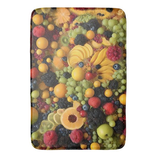 Tapis De Bain Les Amateurs De Fruits Apprécient La Plateforme Co (devant Vertical)