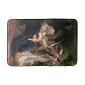 Tapis De Bain Les Anges par William Adolphe Bouguereau (Devant)