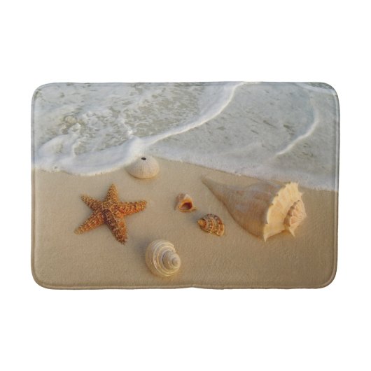Tapis De Bain Les cadeaux de Neptune (coquilles) (Devant)