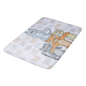Tapis De Bain Les Chats Géniaux (Angle)