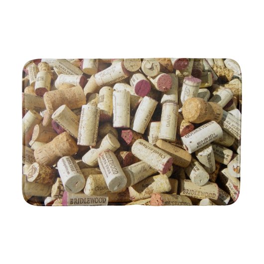 Tapis De Bain Les Corks de vin Mat de bain! (Devant)