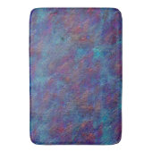 Tapis De Bain Les éclaboussures de peinture cyan et rouge (devant Vertical)