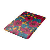 Tapis De Bain Les fleurs d'Hibiscus (Angle)
