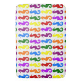 Tapis De Bain Les hippocampes colorés (devant Vertical)