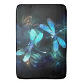Tapis De Bain Les libellules du lac (devant Vertical)