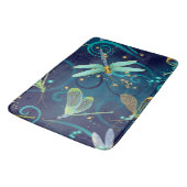 Tapis De Bain Les libellules Turquoise grand bain (Angle)