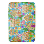 Tapis De Bain Les maisons en pain d'épice (devant Vertical)