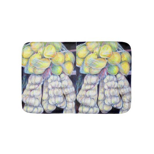 Tapis De Bain Les Merveilles des Marchés Occidentaux, Singapour (Devant)